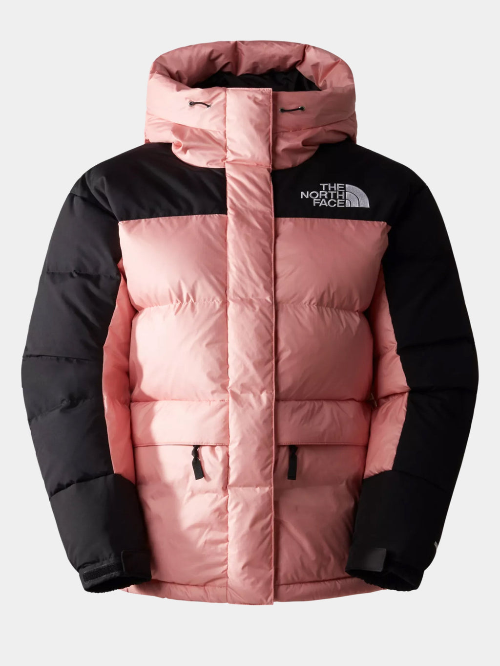 2026 New Arrival Piumino con Cappuccio Color Block Himalayan Rosa/Nero