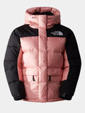 2026 New Arrival Piumino con Cappuccio Color Block Himalayan Rosa/Nero