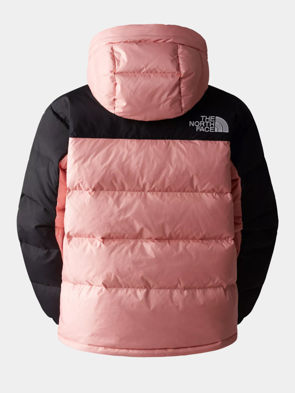 2026 New Arrival Piumino con Cappuccio Color Block Himalayan Rosa/Nero