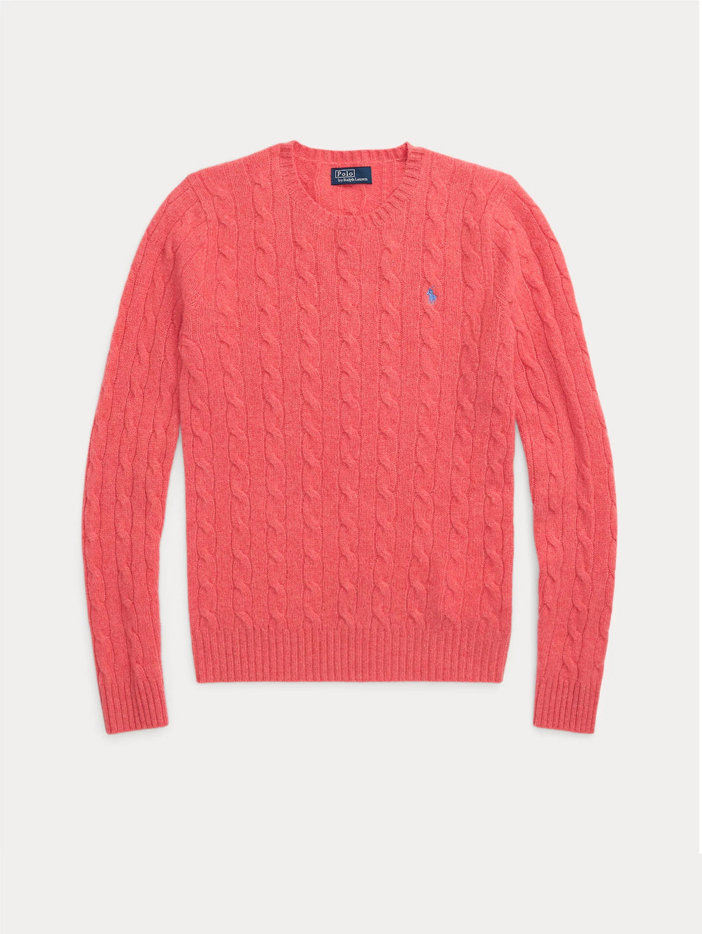 2026 New Arrival Maglia a Trecce in Misto Cashmere Rosa