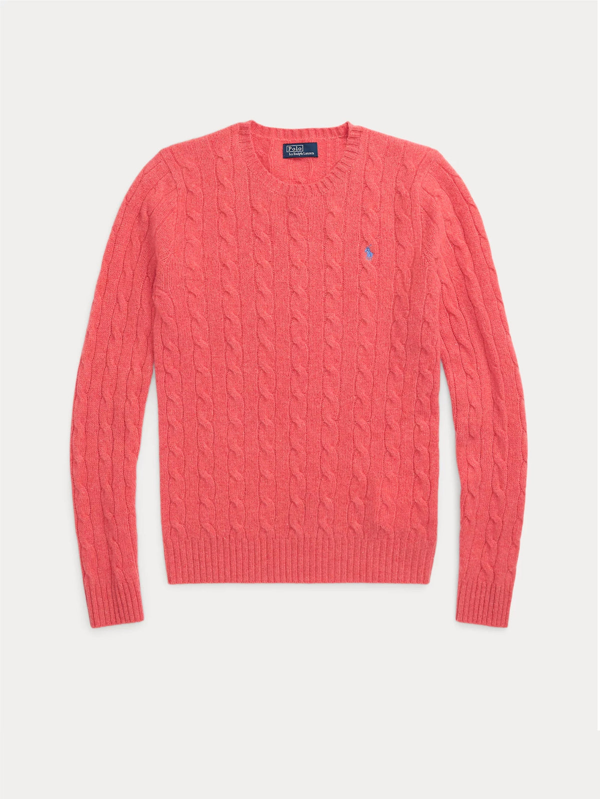 2026 New Arrival Maglia a Trecce in Misto Cashmere Rosa