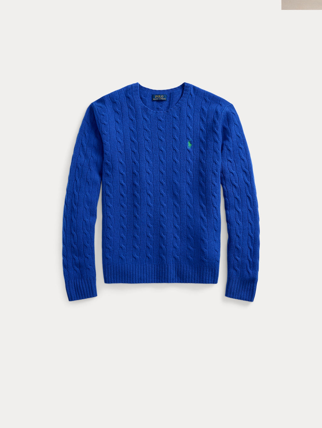 2026 New Arrival Maglia in Lana e Cashmere a Trecce Blu