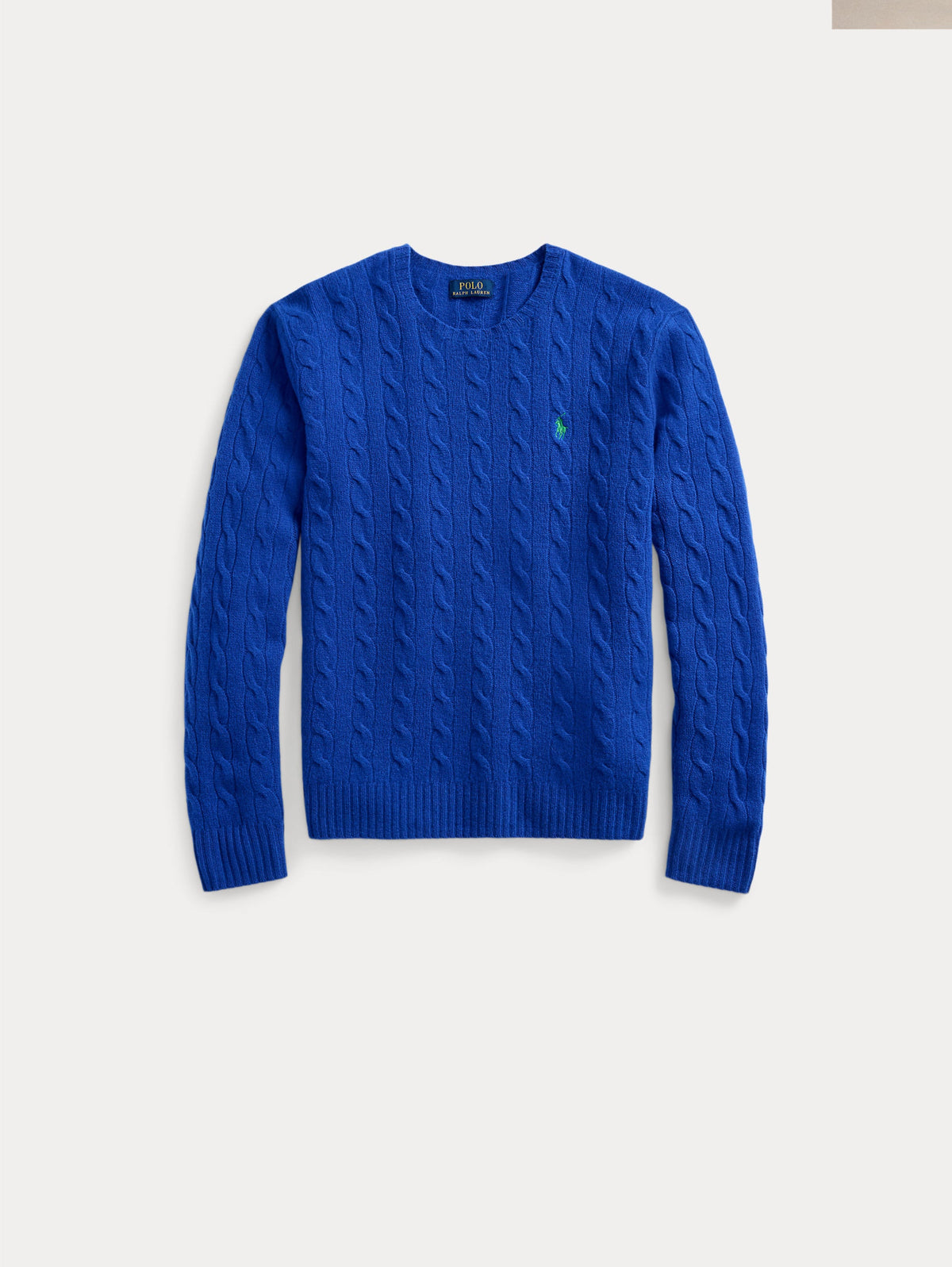 2026 New Arrival Maglia in Lana e Cashmere a Trecce Blu