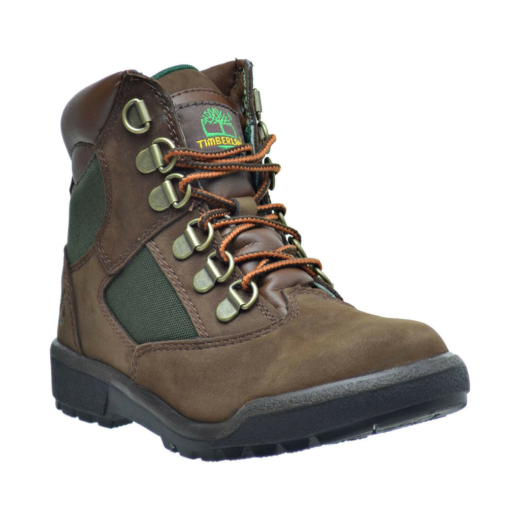 Top Seller Timberland 6 IN F/L FLD BT Youth’s - BRN NB/GRN