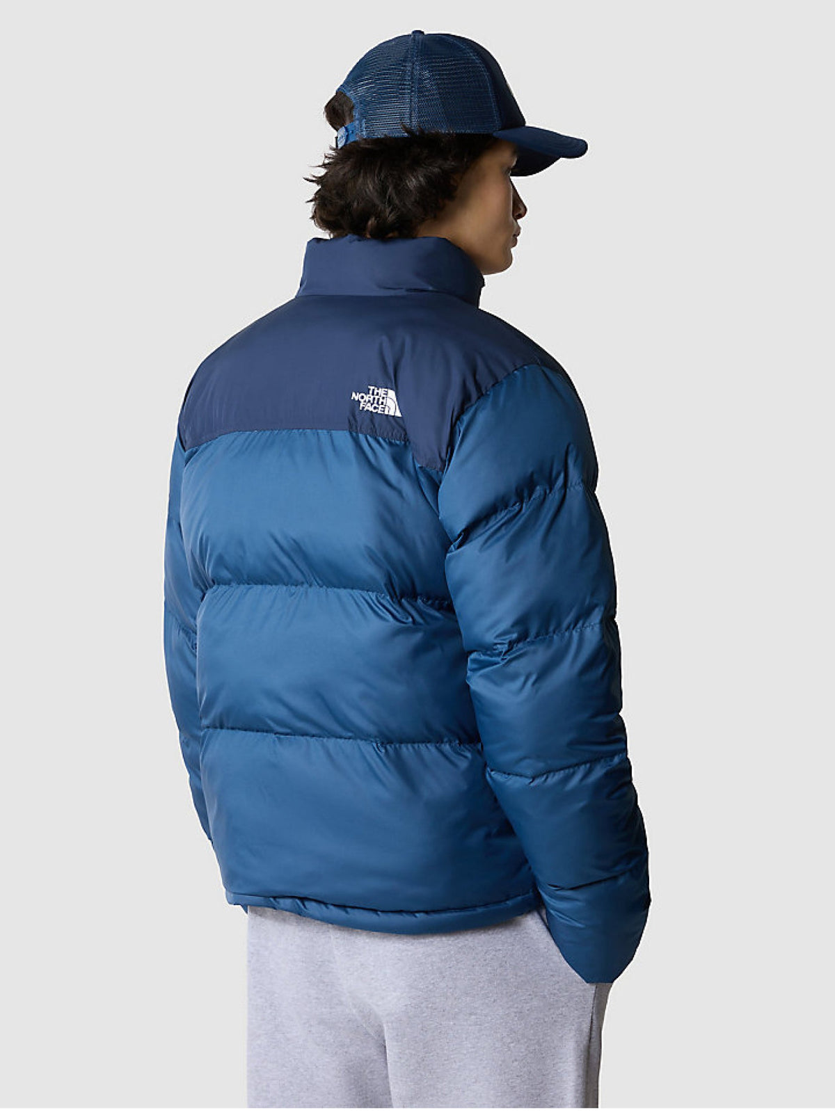 2026 New Arrival Piumino Squadrato Saikuru da Uomo Blu