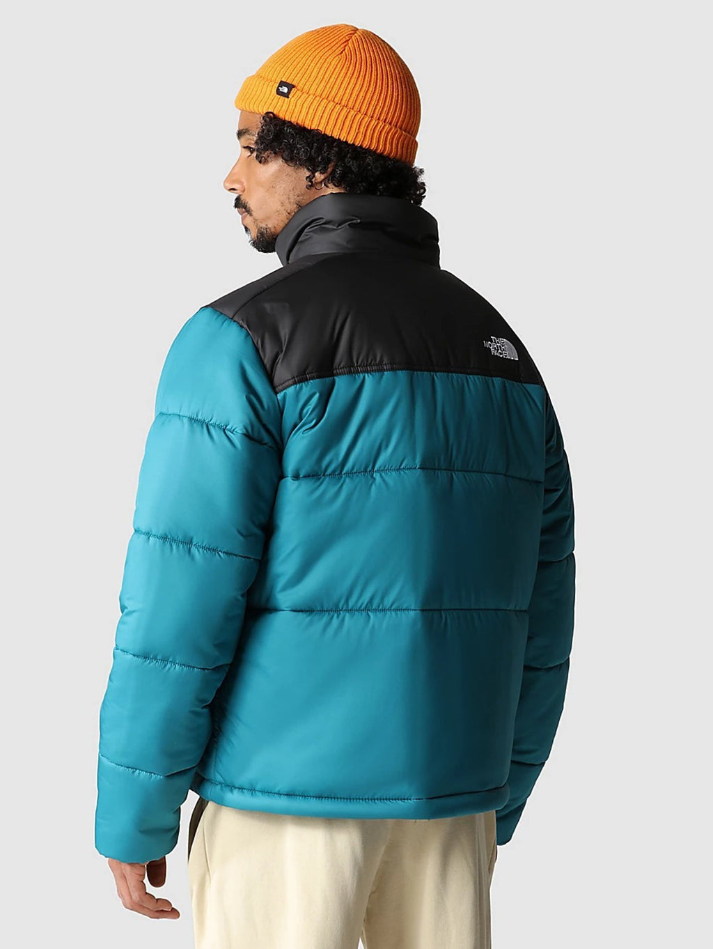 2026 New Arrival Piumino Color Block in Tessuto Riciclato Harbor Blue