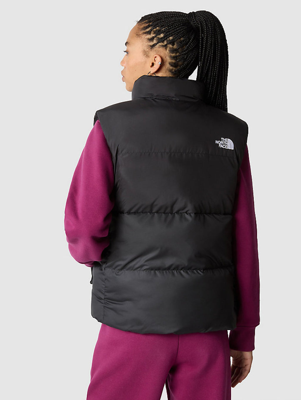 2026 New Arrival Gilet Trapuntato Squadrato Saikuru Nero