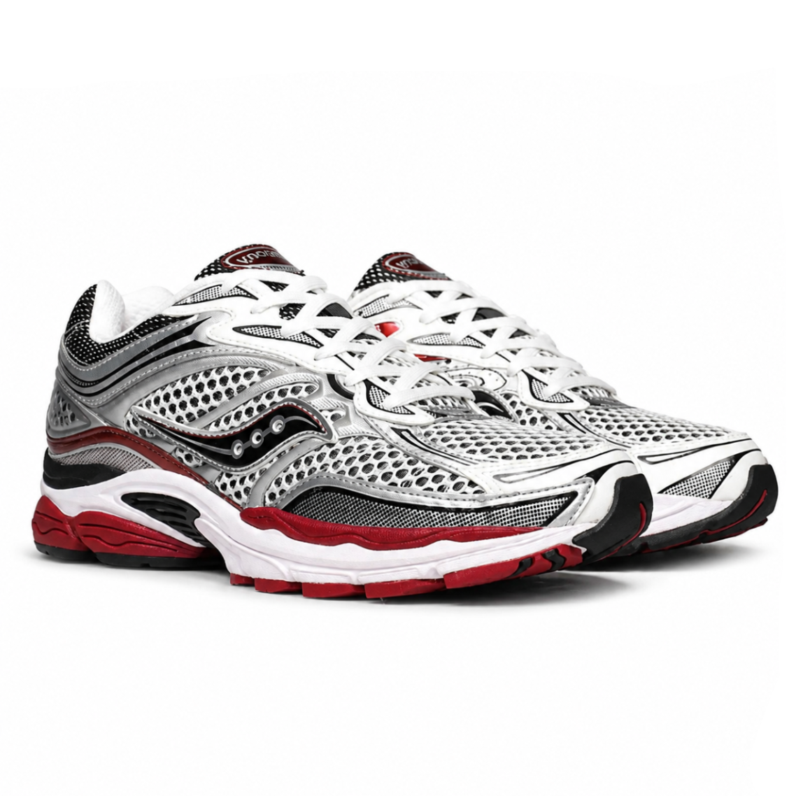 2026 New Arrival Saucony ProGrid Omni 9 OG 'Silver Red'