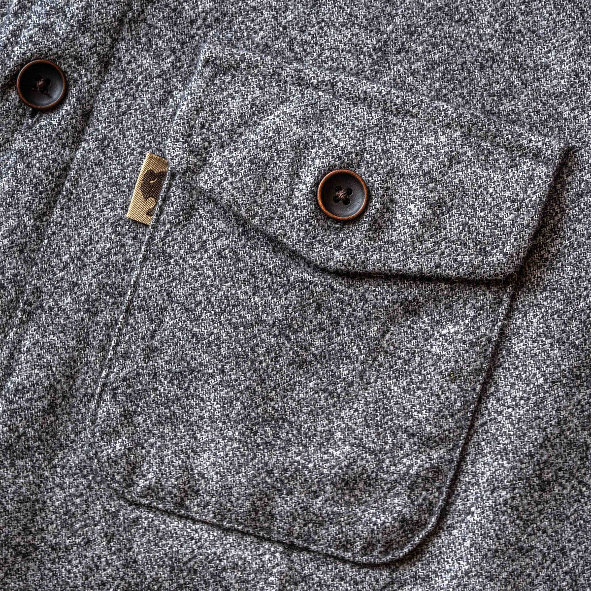 2026 New Arrival Shepherd Moleskin Shirt | Slate