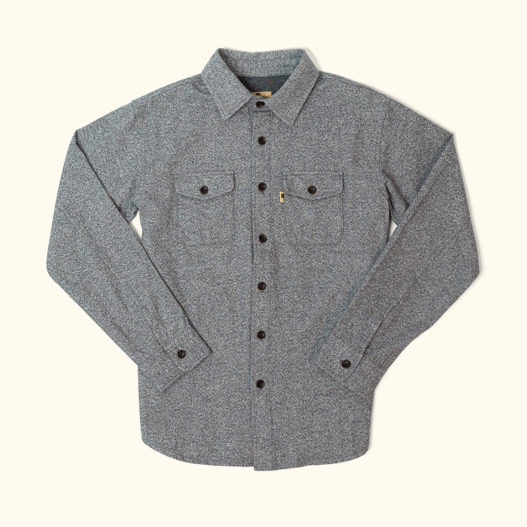 2026 New Arrival Shepherd Moleskin Shirt | Slate