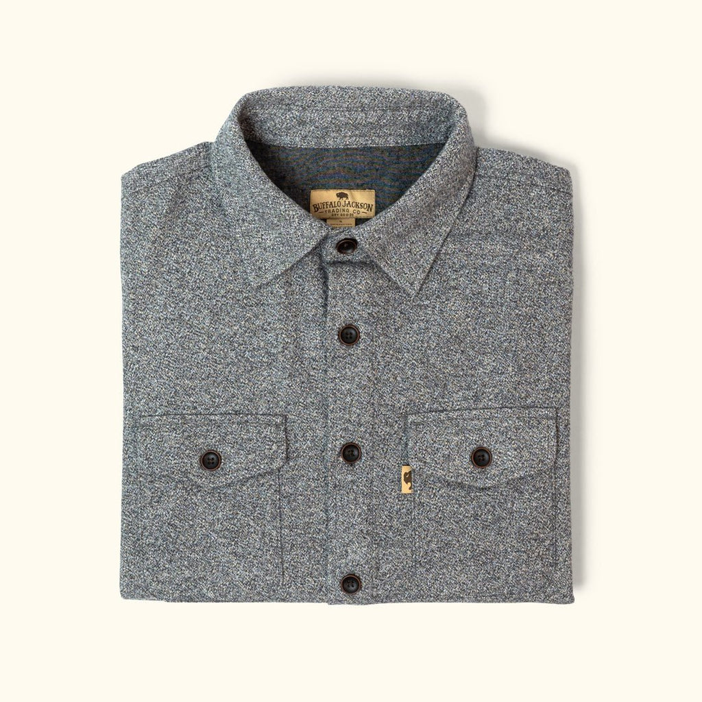 2026 New Arrival Shepherd Moleskin Shirt | Slate