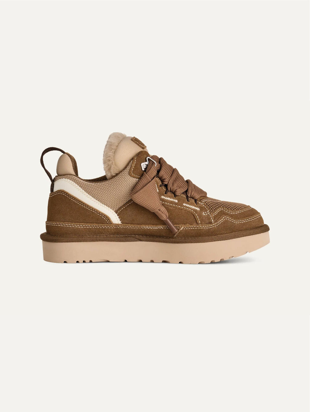 2026 New Arrival Sneakers in Camoscio Lowmel da Donna Bronzo