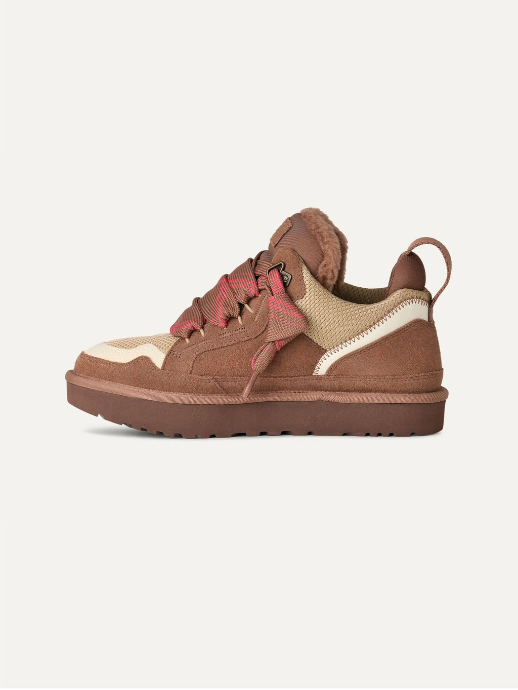 2026 New Arrival Sneakers in Camoscio Lowmel da Donna Marrone