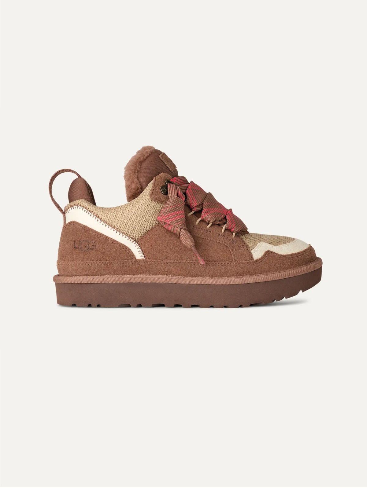 2026 New Arrival Sneakers in Camoscio Lowmel da Donna Marrone