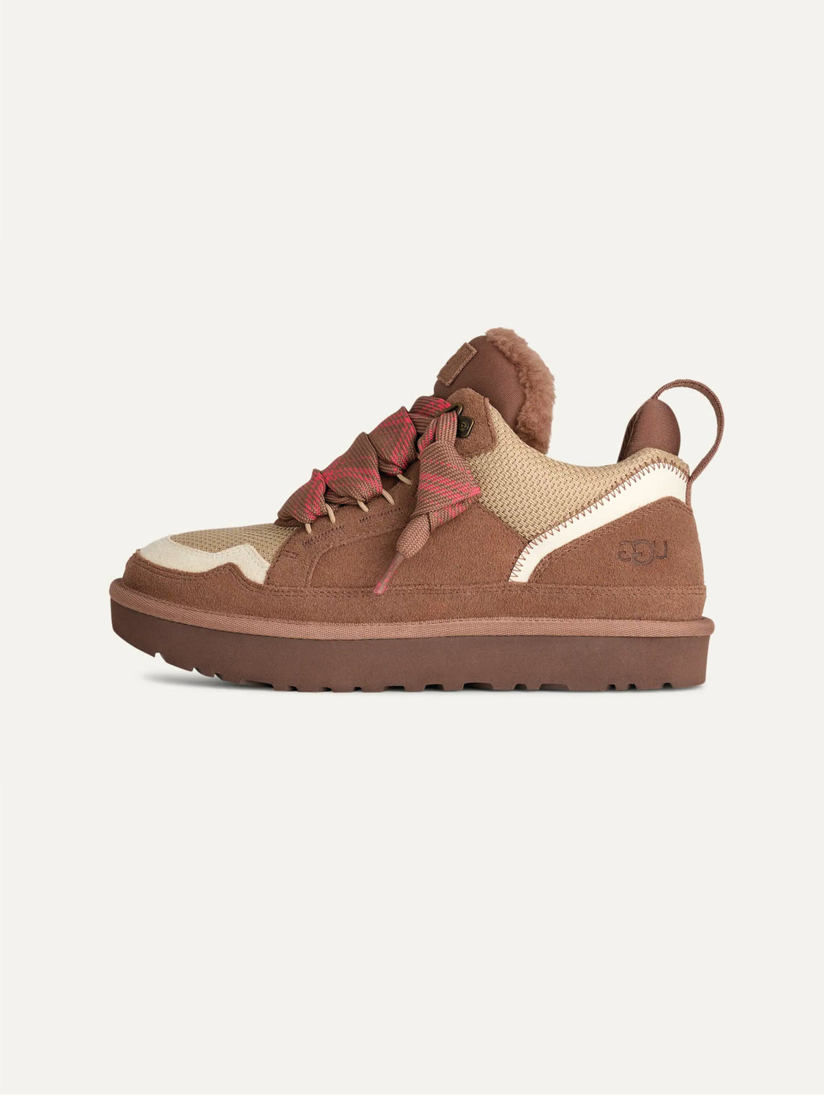 2026 New Arrival Sneakers in Camoscio Lowmel da Donna Marrone
