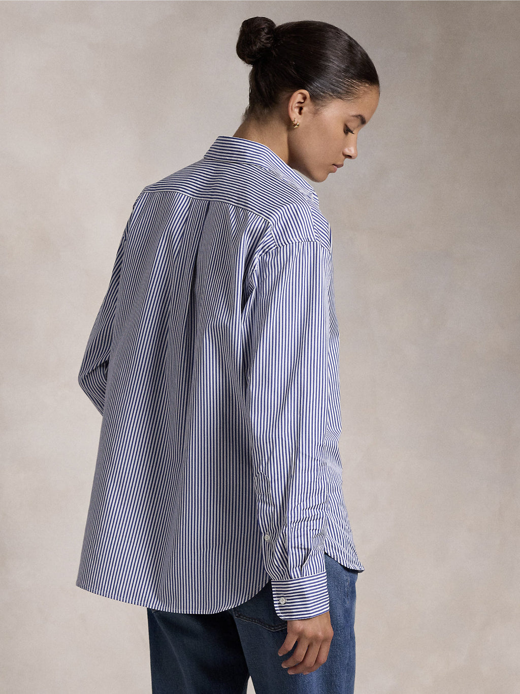 2026 New Arrival Camicia a Righe Blu/Bianco