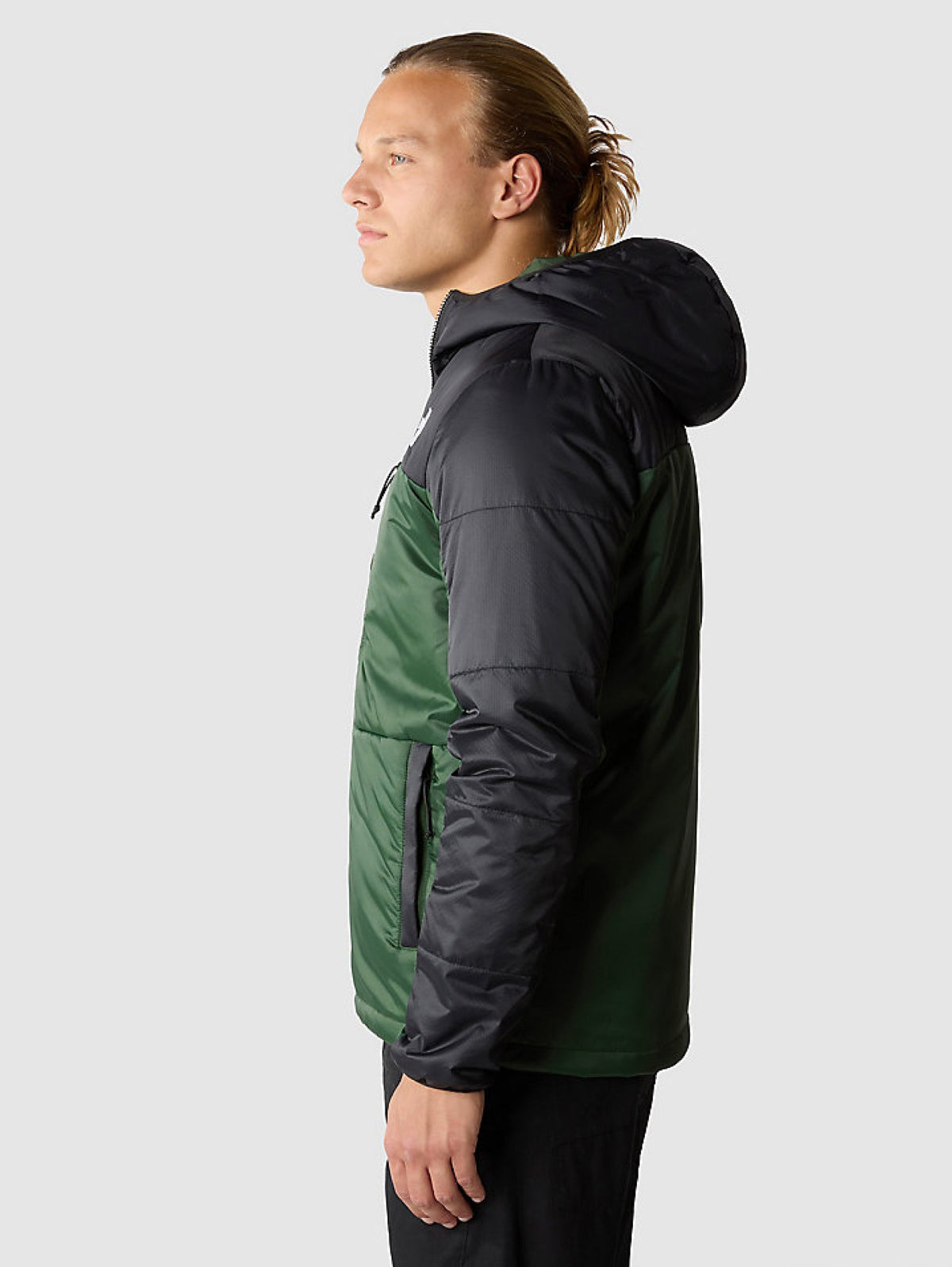2026 New Arrival Giacca con Cappuccio Himalayan Light Verde/Nero