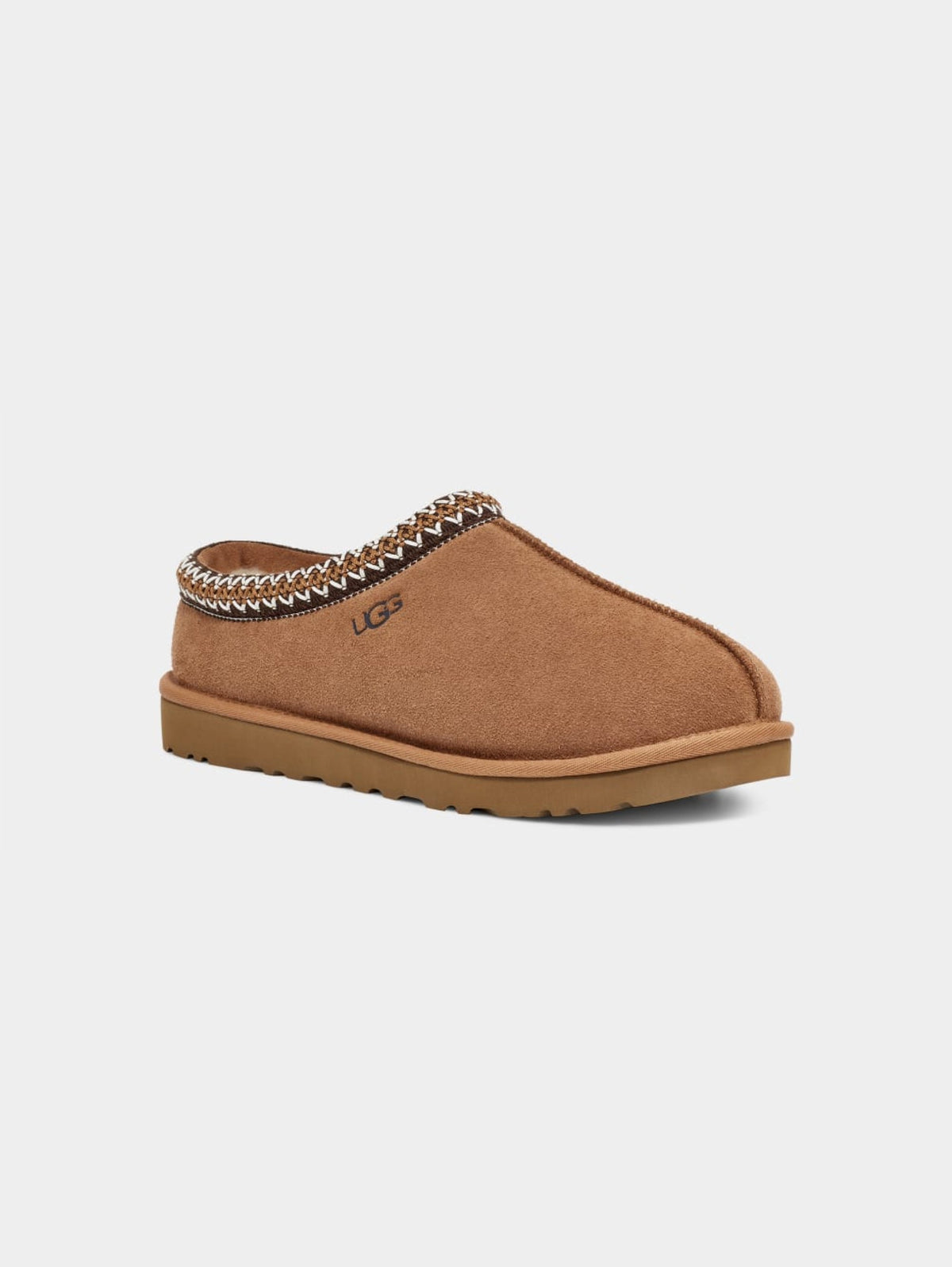 2026 New Arrival Ciabatte in Camoscio Tasman da Uomo Castagna