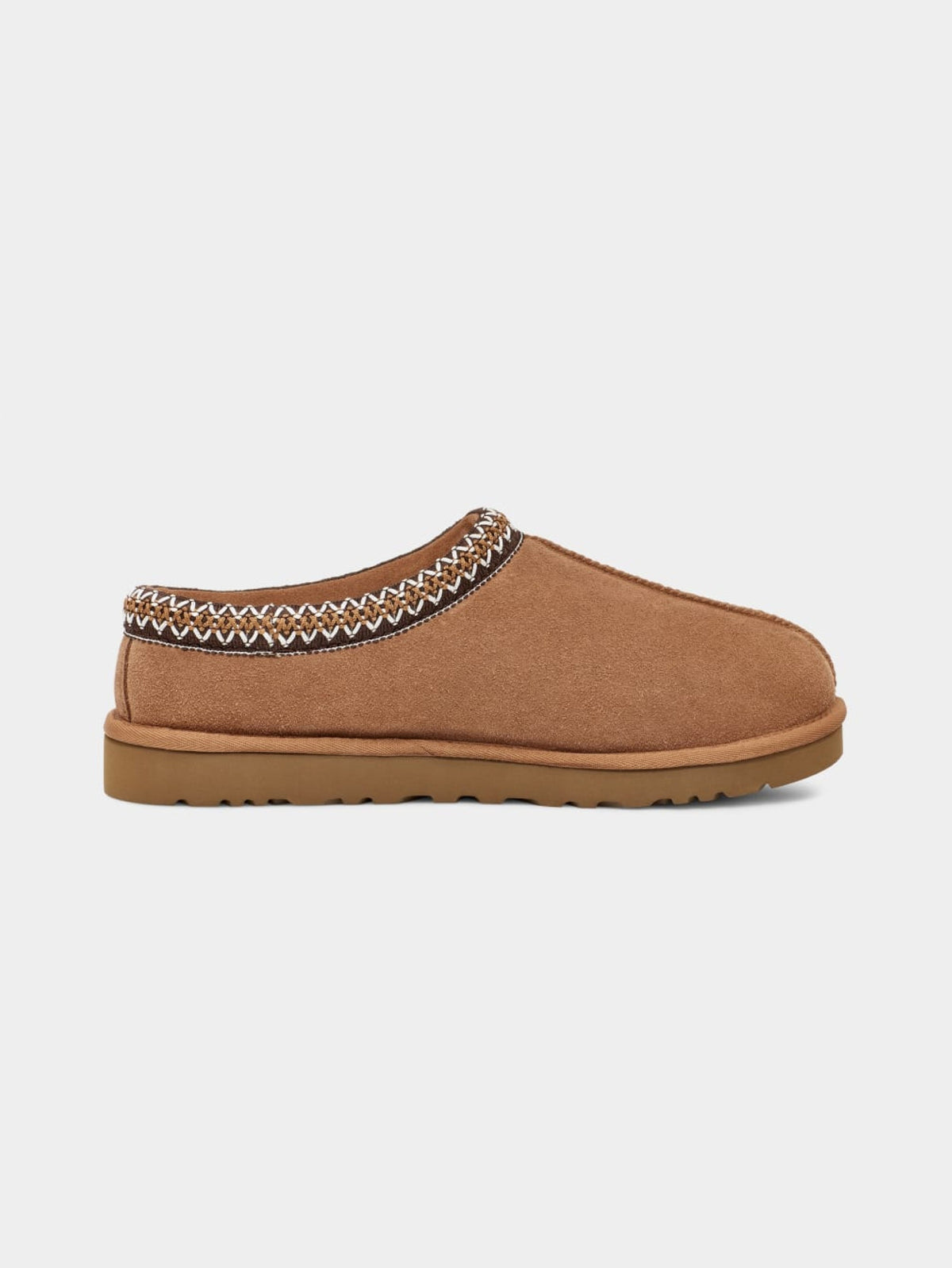 2026 New Arrival Ciabatte in Camoscio Tasman da Uomo Castagna