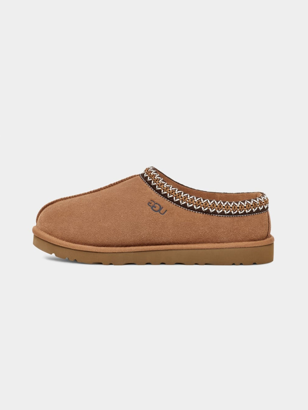 2026 New Arrival Ciabatte in Camoscio Tasman da Uomo Castagna