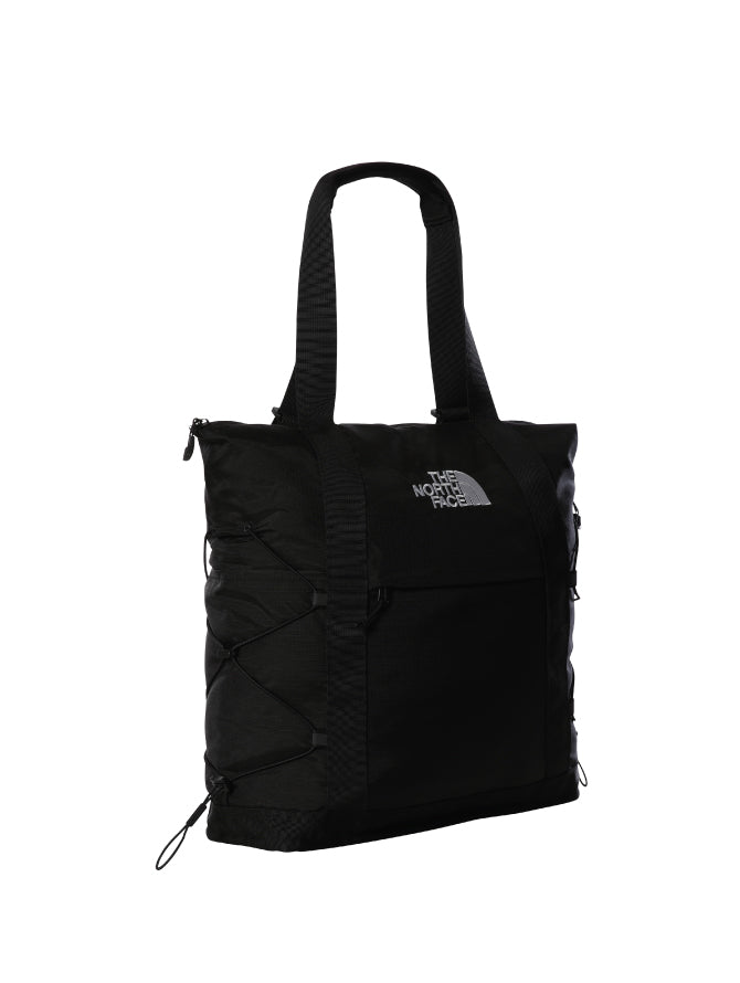 Borsa Tote in Tessuto Idrorepellente Nero