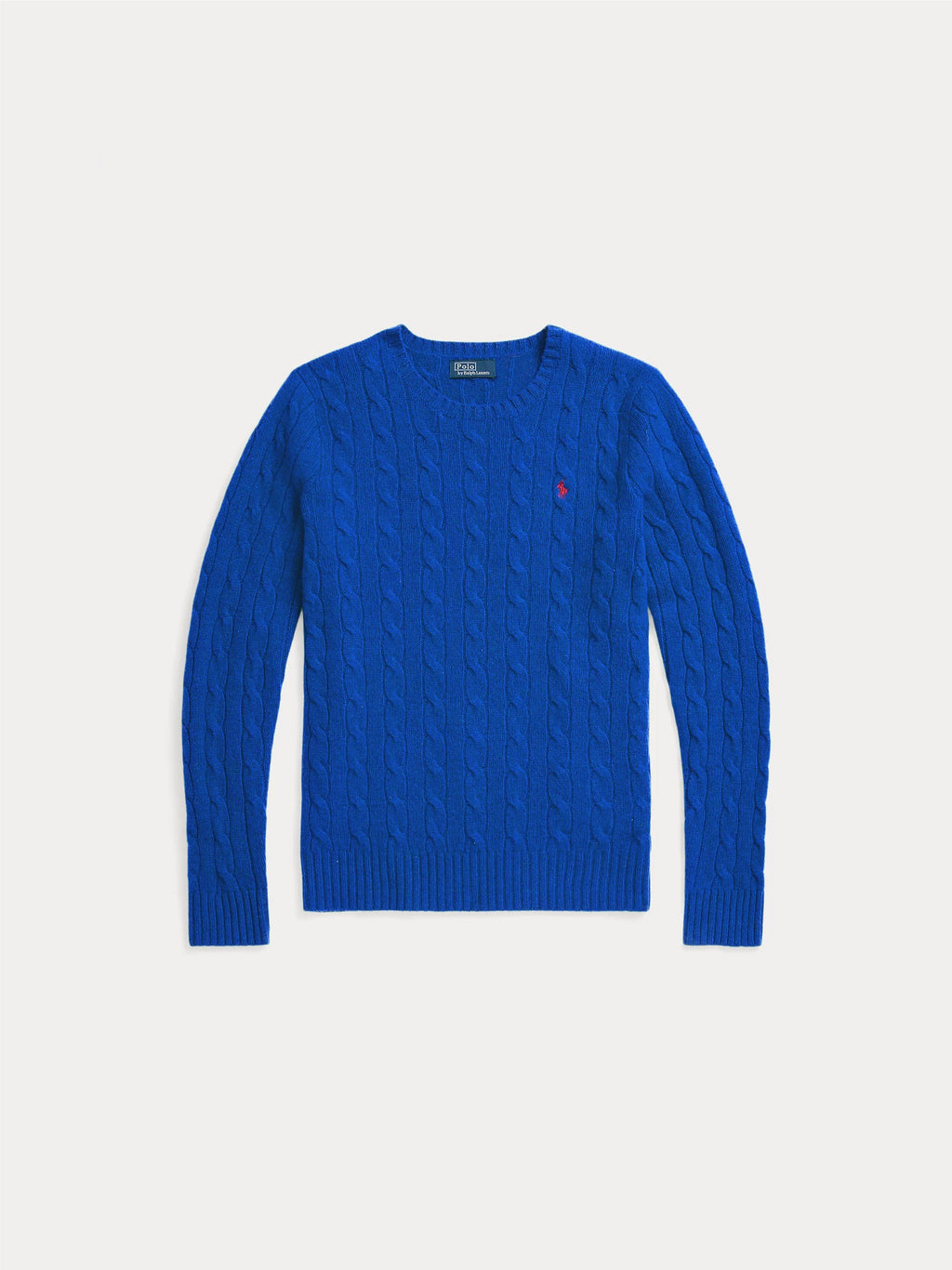 2026 New Arrival Maglia a Trecce in Misto Cashmere Blu Royal