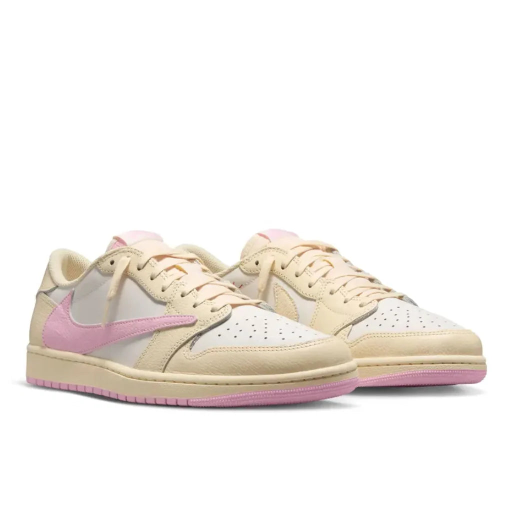 2026 New Arrival Travis Scott x Air Jordan 1 Low OG 'Shy Pink'