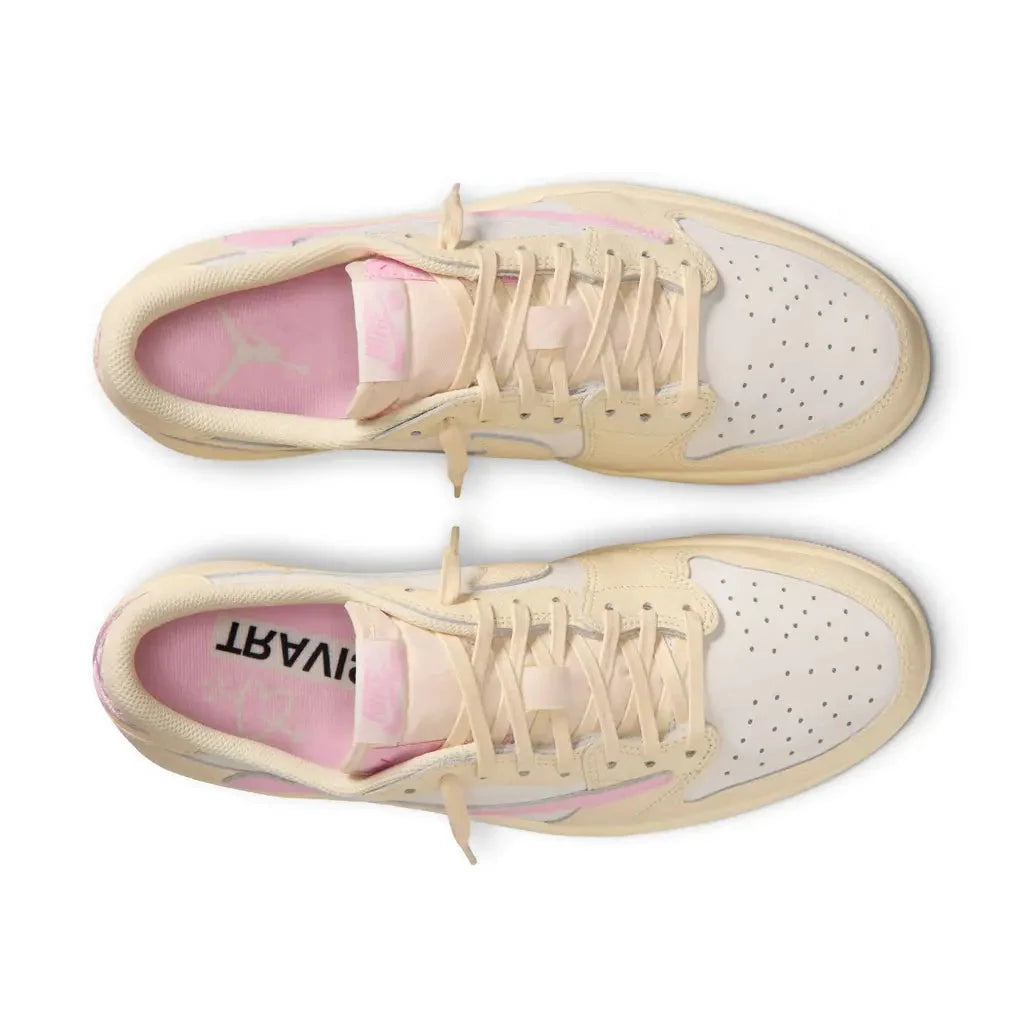 2026 New Arrival Travis Scott x Air Jordan 1 Low OG 'Shy Pink'