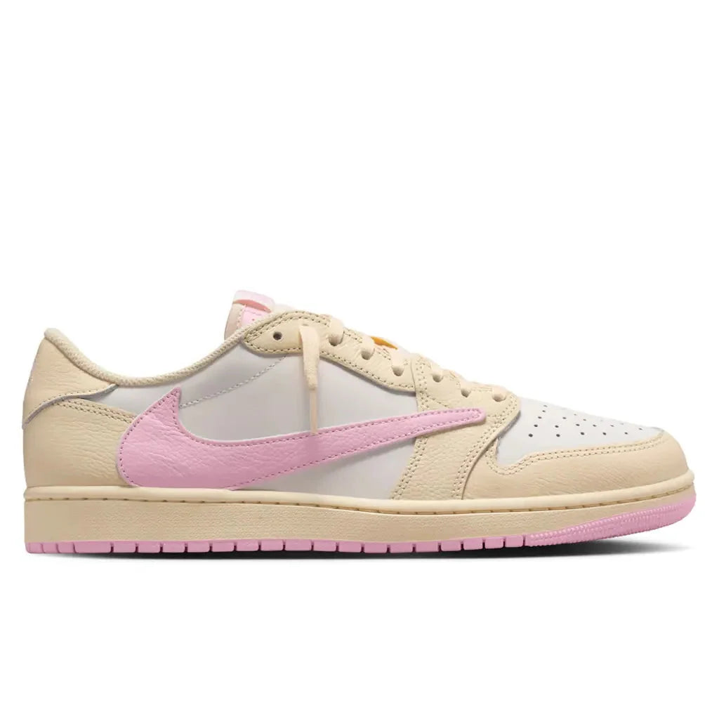 2026 New Arrival Travis Scott x Air Jordan 1 Low OG 'Shy Pink'
