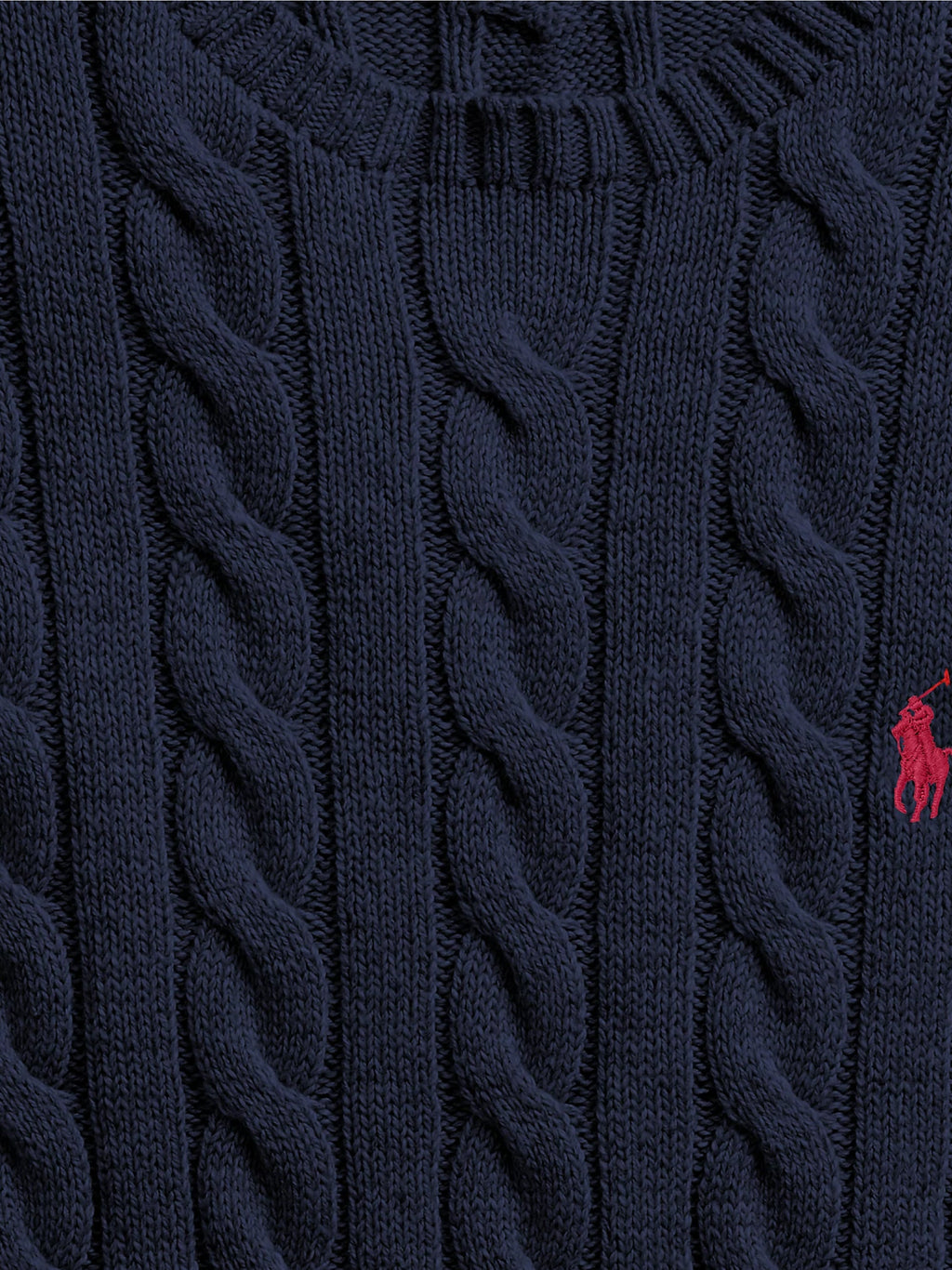 2026 New Arrival Maglia in Cotone a Trecce Blu