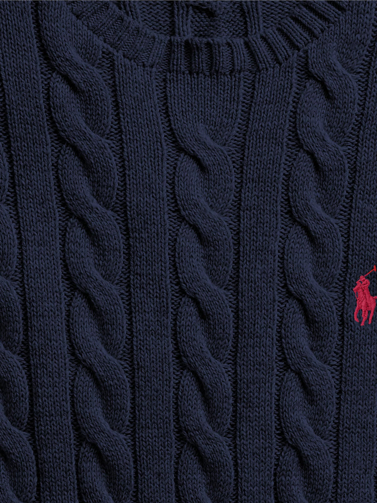 2026 New Arrival Maglia in Cotone a Trecce Blu