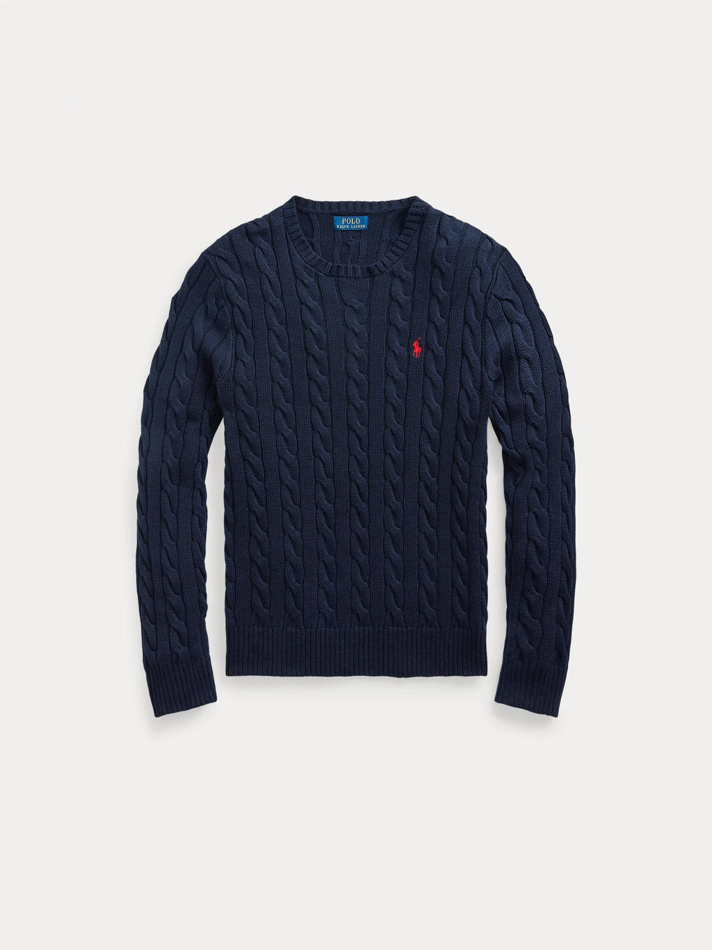 2026 New Arrival Maglia in Cotone a Trecce Blu