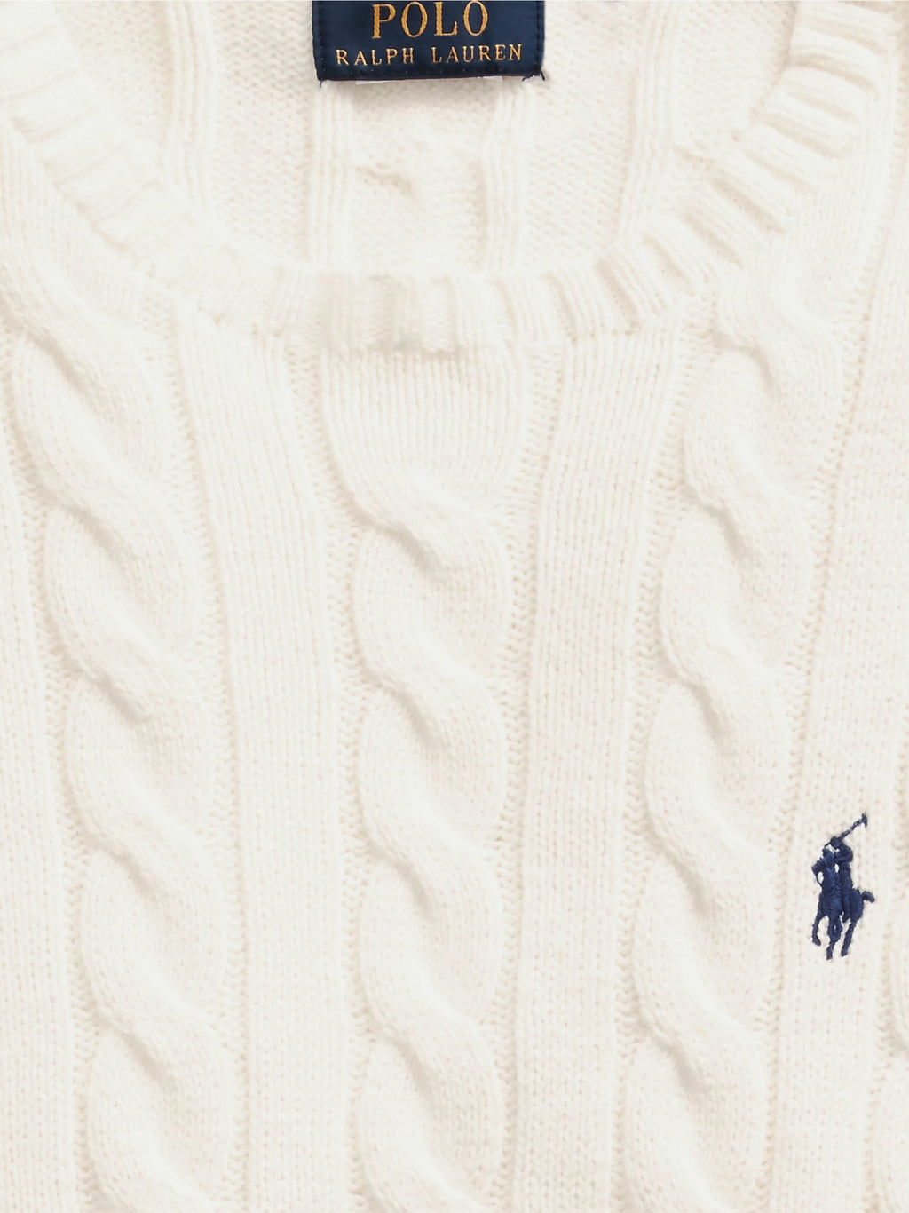 2026 New Arrival Maglia in Cotone a Trecce Crema