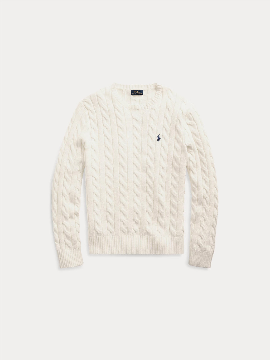 2026 New Arrival Maglia in Cotone a Trecce Crema