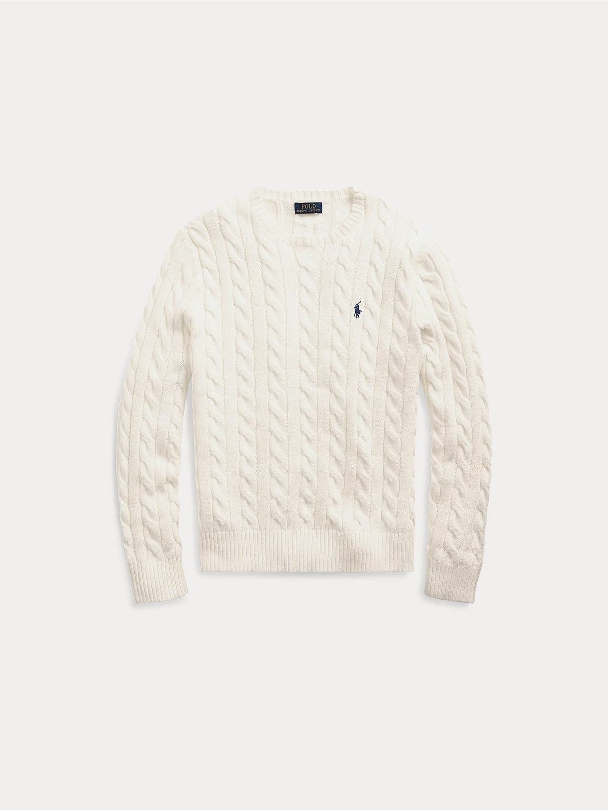 2026 New Arrival Maglia in Cotone a Trecce Crema