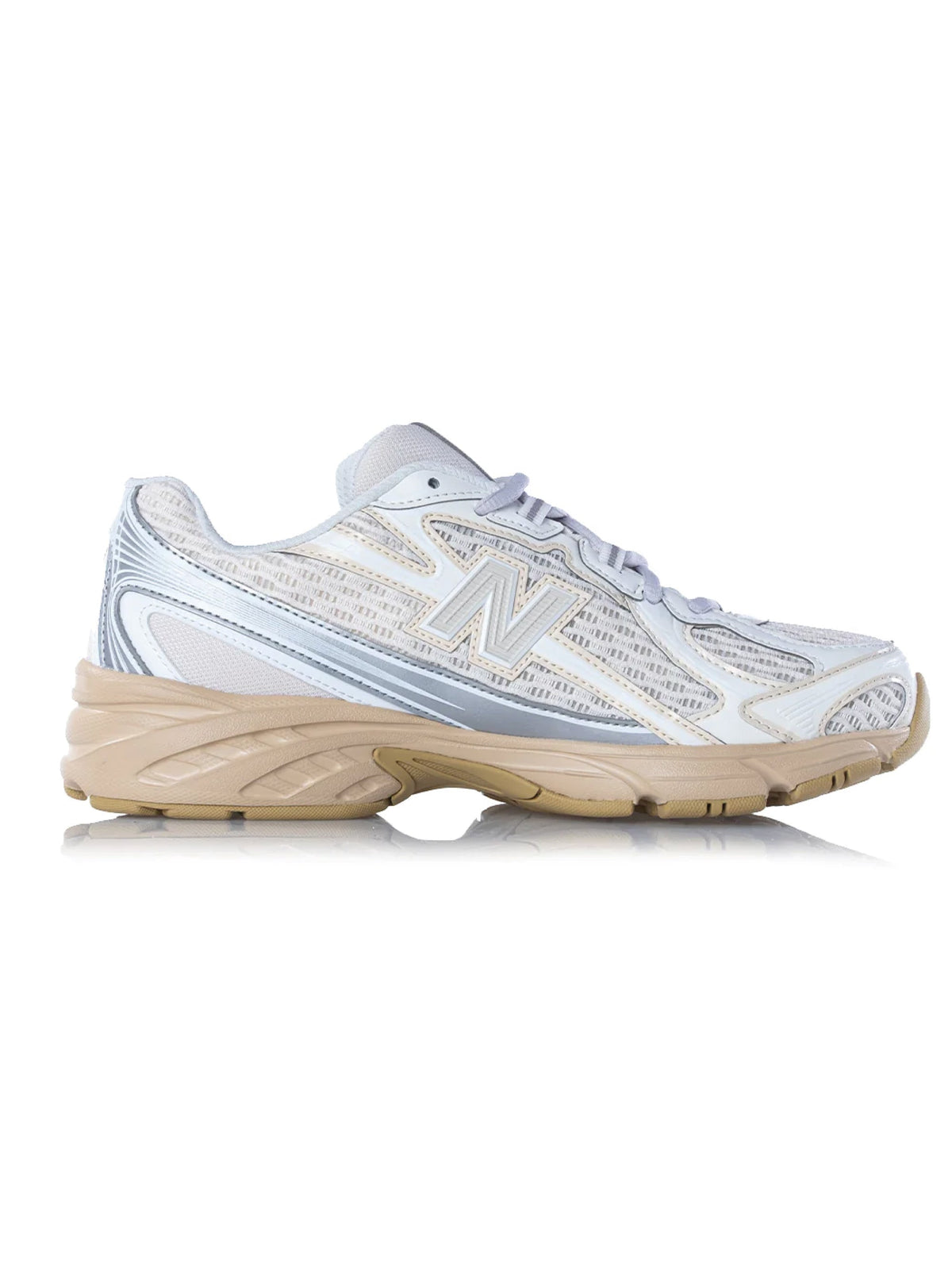 2026 New Arrival Sneakers da Donna 740 Beige
