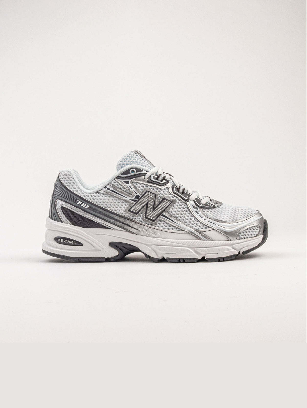 2026 New Arrival Sneakers Classica 740 Grigio/Bianco