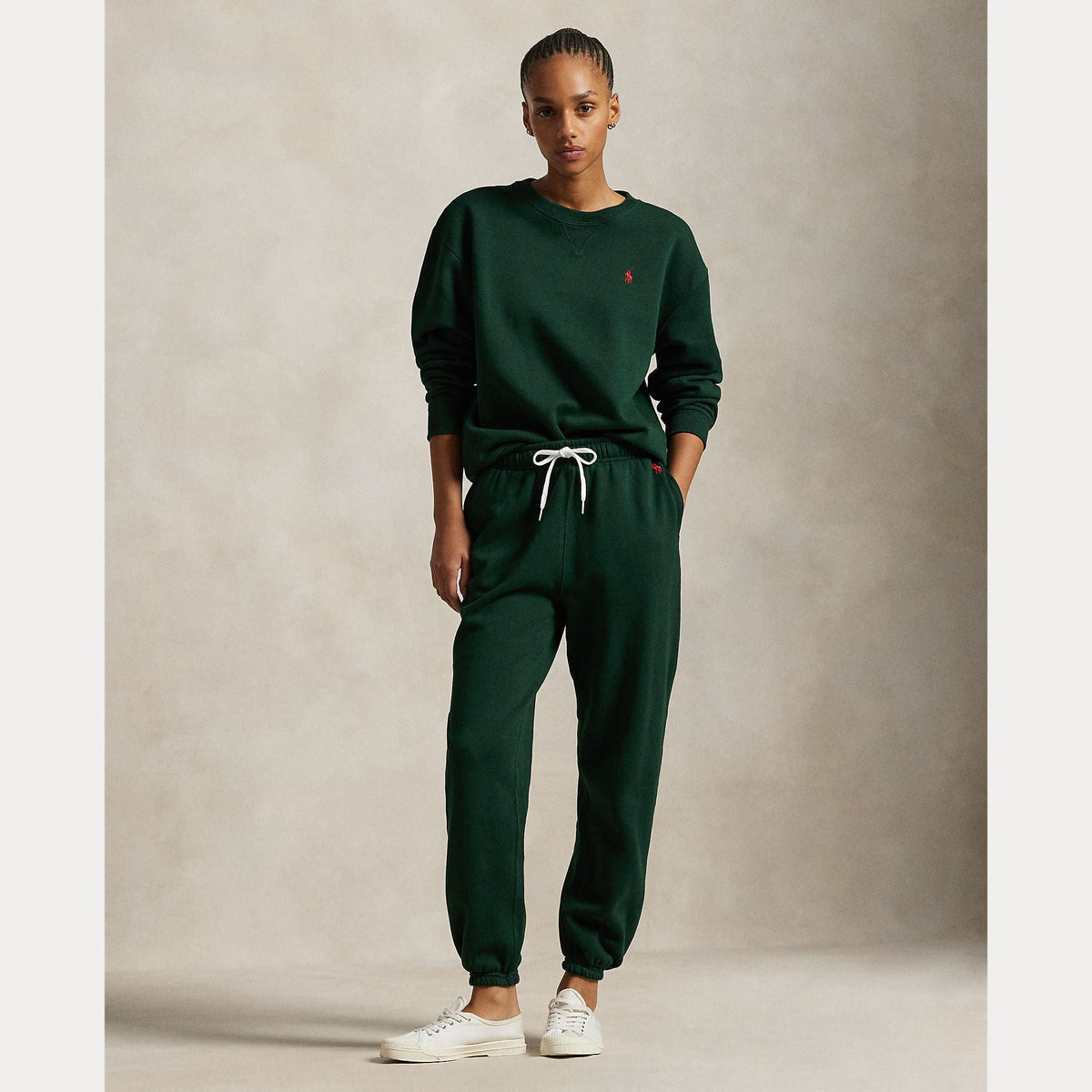 2026 New Arrival Pantaloni da Jogging con Elastico Verde