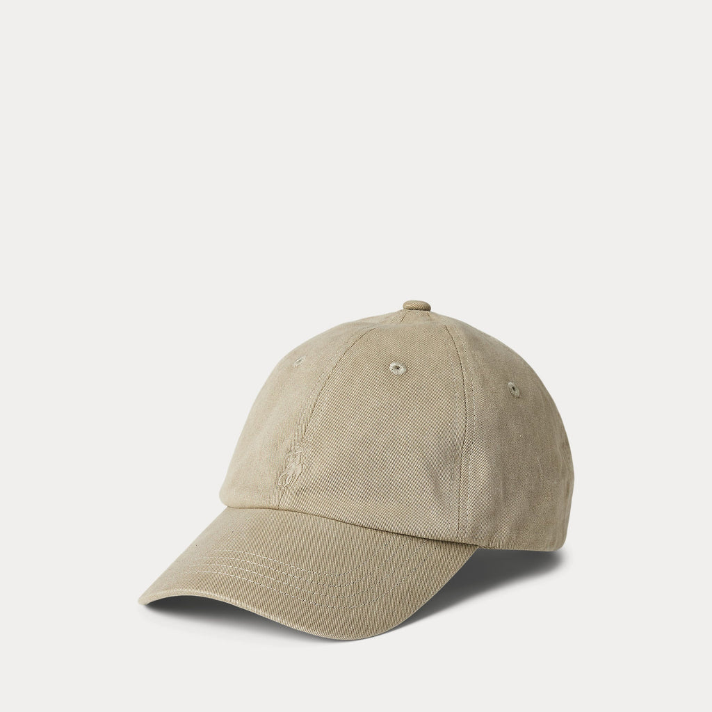 2026 New Arrival Cappellino da Baseball Tinto in Capo Beige
