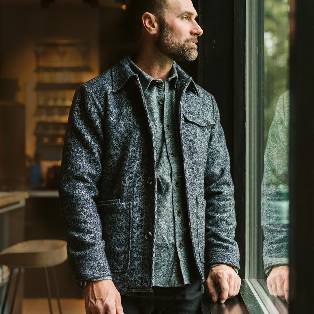 2026 New Arrival Wesley Wool Jacket | Gray