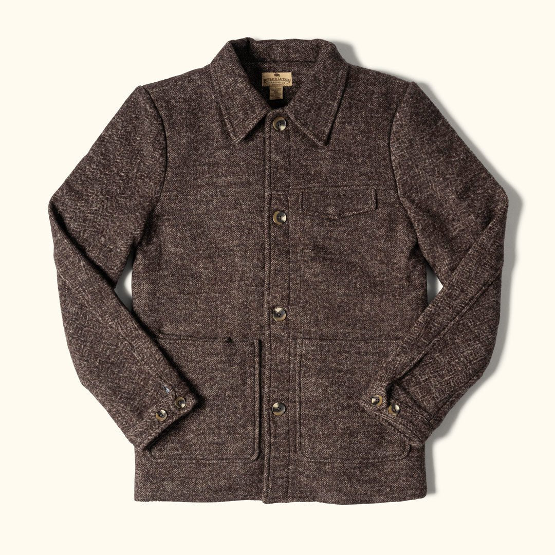 2026 New Arrival Wesley Wool Jacket | Brown