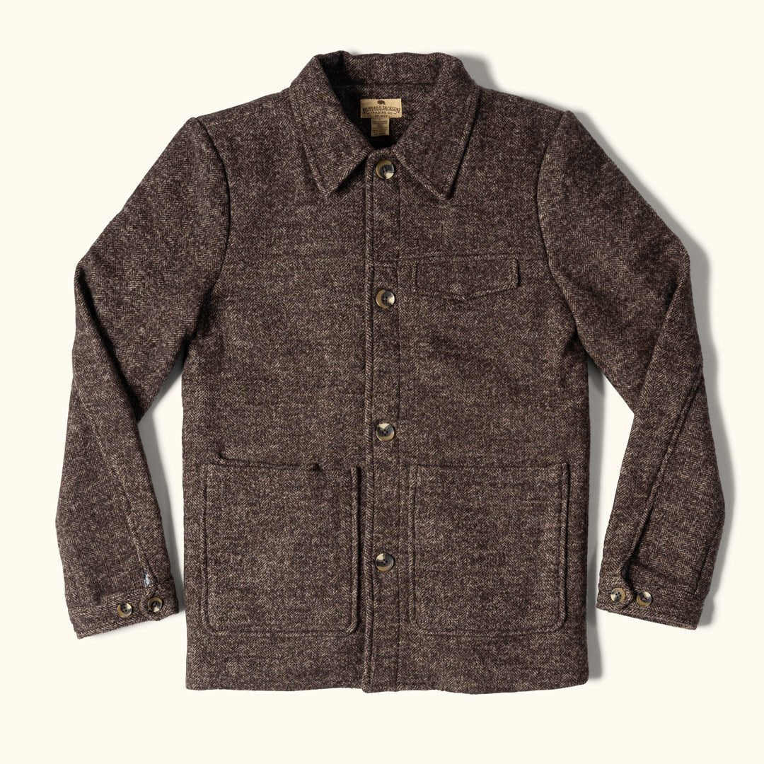 2026 New Arrival Wesley Wool Jacket | Brown