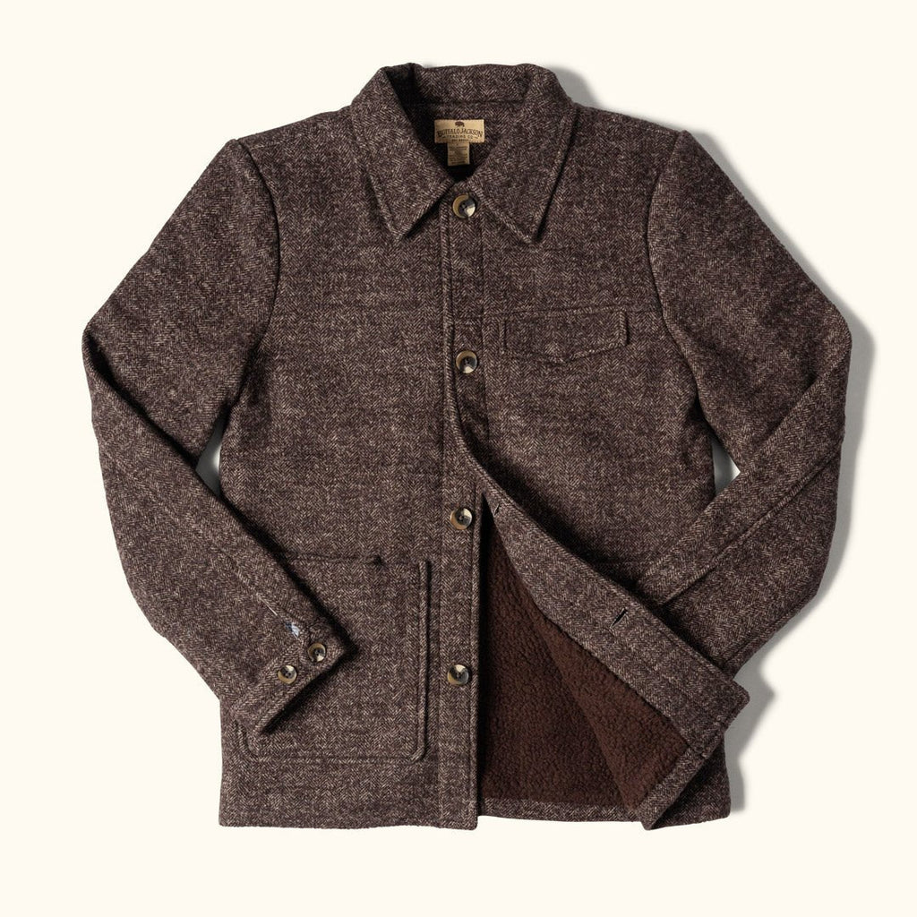 2026 New Arrival Wesley Wool Jacket | Brown