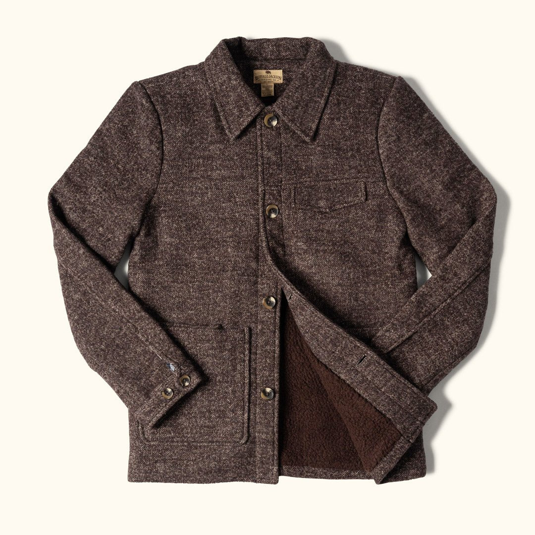 2026 New Arrival Wesley Wool Jacket | Brown