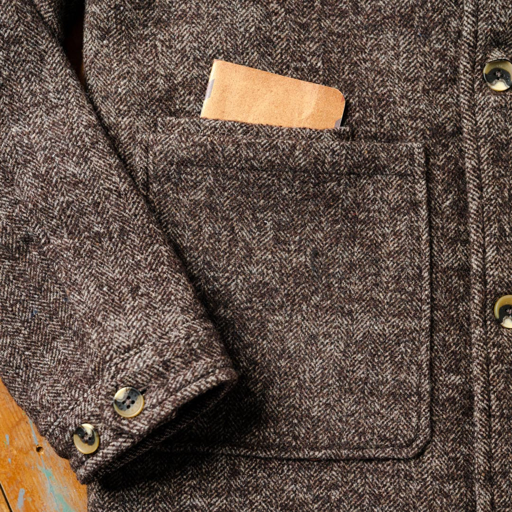 2026 New Arrival Wesley Wool Jacket | Brown