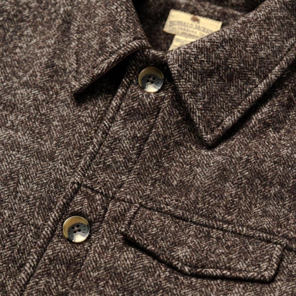 2026 New Arrival Wesley Wool Jacket | Brown