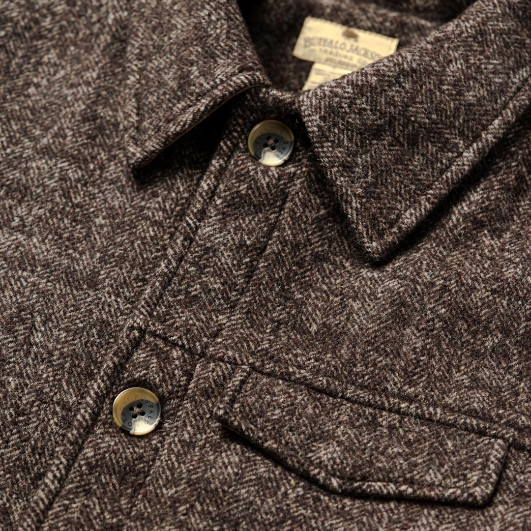 2026 New Arrival Wesley Wool Jacket | Brown