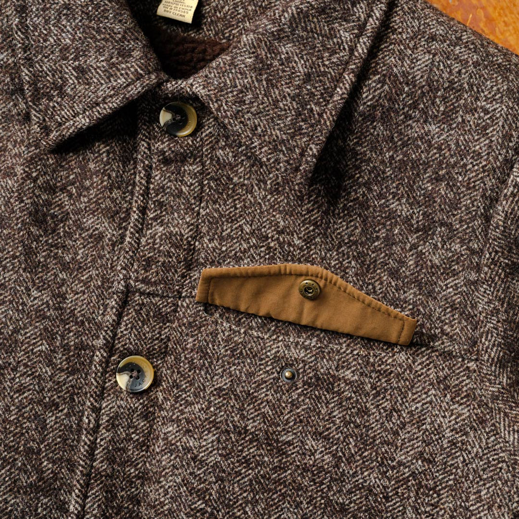 2026 New Arrival Wesley Wool Jacket | Brown