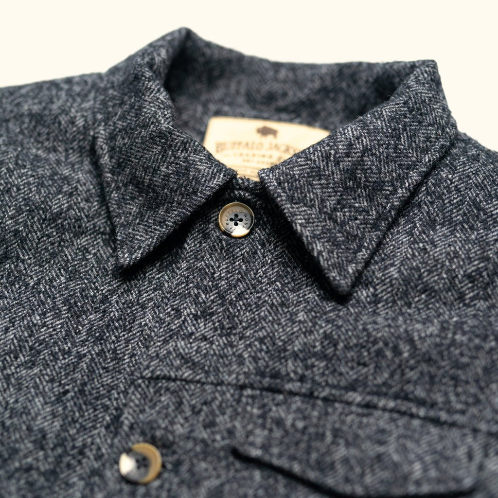 2026 New Arrival Wesley Wool Jacket | Gray