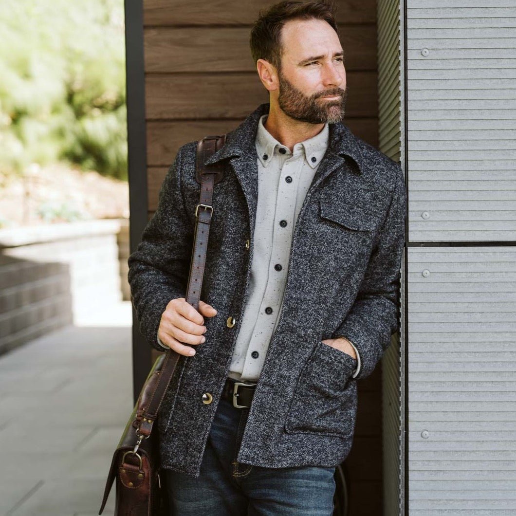 2026 New Arrival Wesley Wool Jacket | Gray